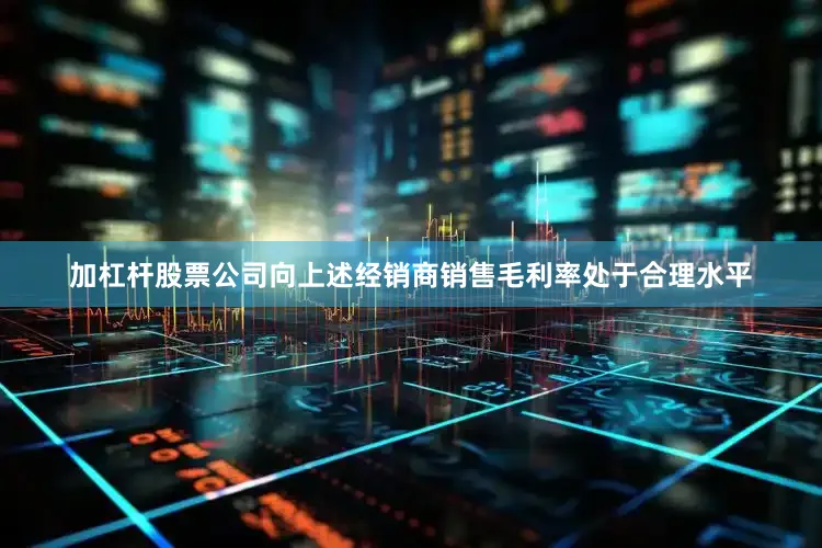 加杠杆股票公司向上述经销商销售毛利率处于合理水平